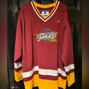 Starter Cleveland Cavaliers hockey jersey size Large
